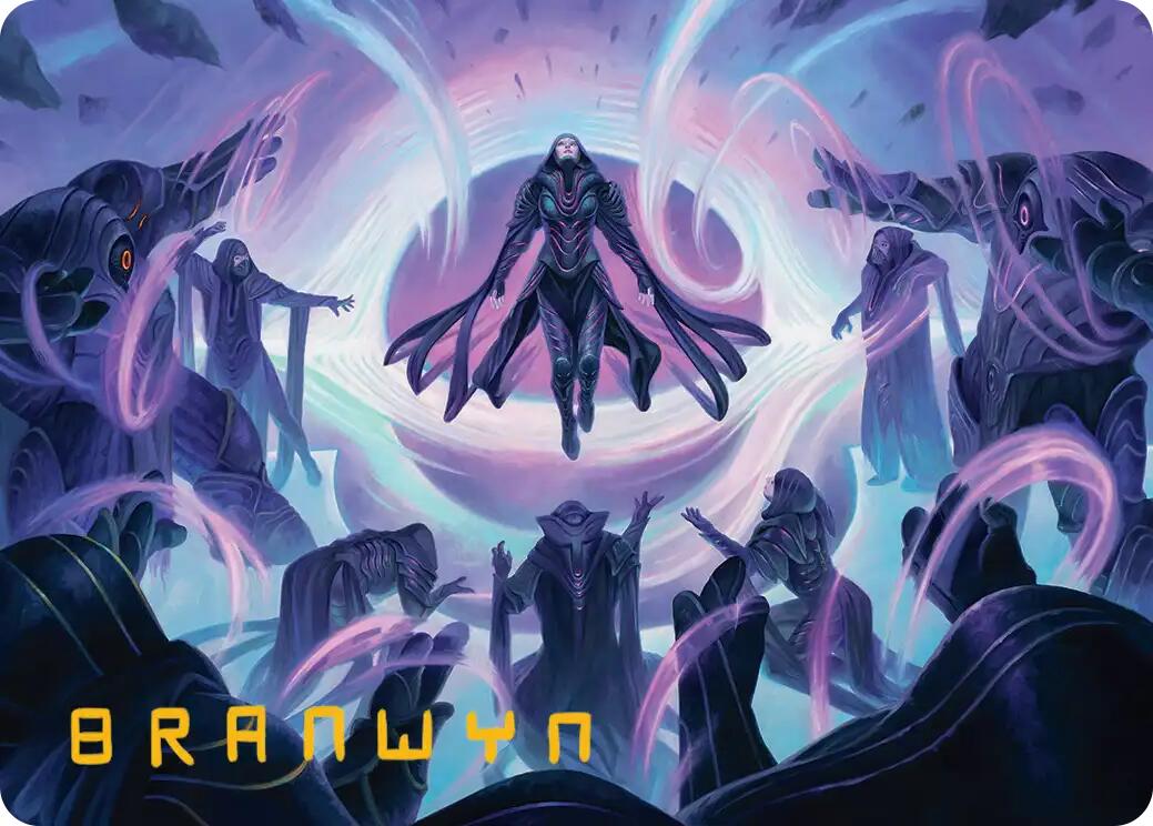 Chorale of the Void Art Card (Gold-Stamped Signature) [Edge of Eternities Art Series] | Exor Games Truro