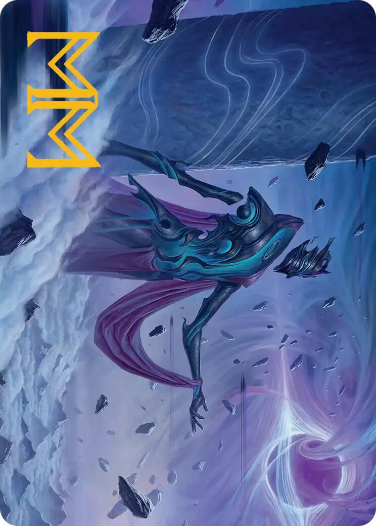 Bygone Colossus Art Card (Gold-Stamped Signature) [Edge of Eternities Art Series] | Exor Games Truro