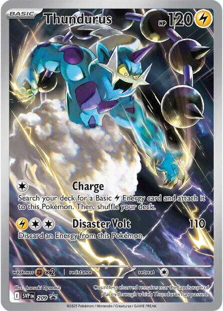 Thundurus (209) [Scarlet & Violet: Black Star Promos] | Exor Games Truro
