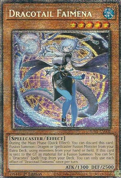 Dracotail Faimena (Starlight Rare) [JUSH-EN002] Starlight Rare | Exor Games Truro