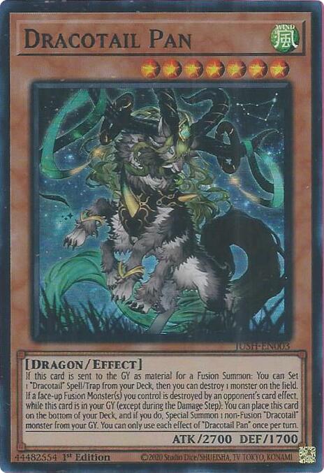 Dracotail Pan (Super Rare) [JUSH-EN003] Super Rare | Exor Games Truro