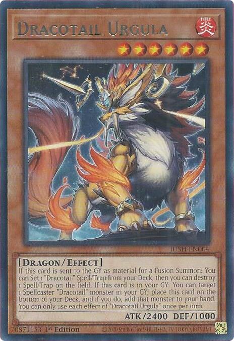 Dracotail Urgula [JUSH-EN004] Rare | Exor Games Truro