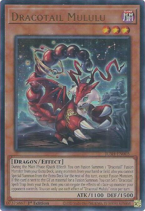 Dracotail Mululu [JUSH-EN005] Ultra Rare | Exor Games Truro