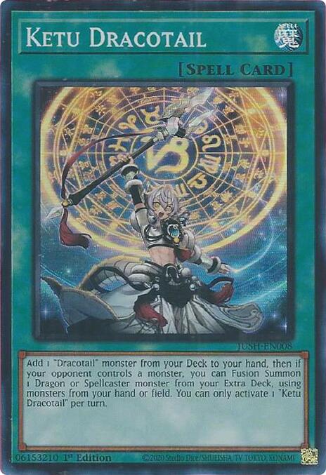 Ketu Dracotail [JUSH-EN008] Super Rare | Exor Games Truro
