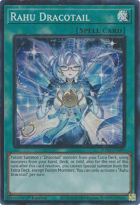 Rahu Dracotail [JUSH-EN009] Super Rare | Exor Games Truro