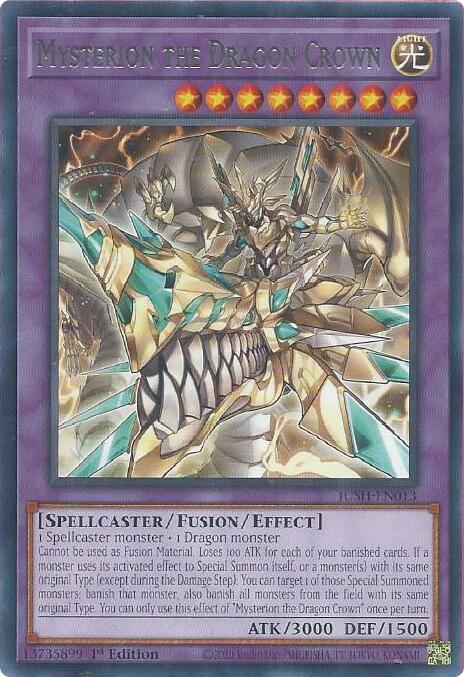 Mysterion the Dragon Crown [JUSH-EN013] Rare | Exor Games Truro