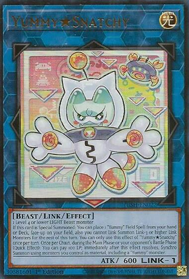 YummySnatchy [JUSH-EN022] Ultra Rare | Exor Games Truro