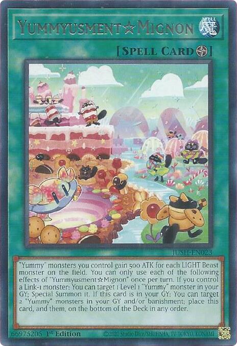 YummyusmentMignon [JUSH-EN023] Rare | Exor Games Truro