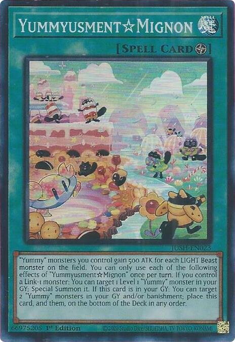 YummyusmentMignon (Super Rare) [JUSH-EN023] Super Rare | Exor Games Truro