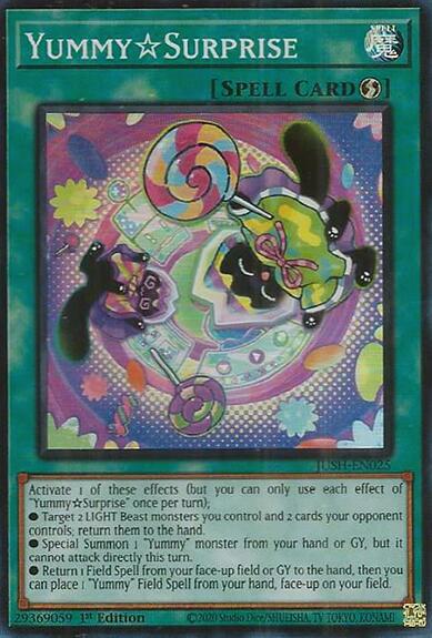 YummySurprise [JUSH-EN025] Super Rare | Exor Games Truro