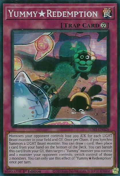 YummyRedemption (Super Rare) [JUSH-EN026] Super Rare | Exor Games Truro