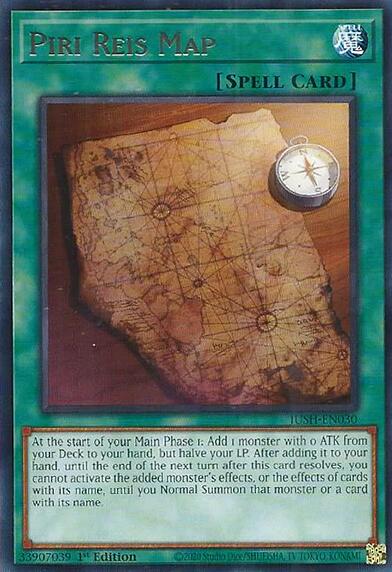 Piri Reis Map [JUSH-EN030] Rare | Exor Games Truro