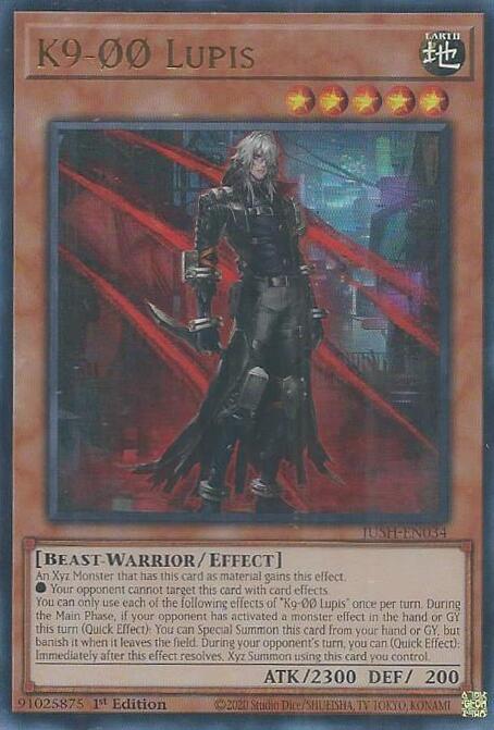 K9-00 Lupis [JUSH-EN034] Ultra Rare | Exor Games Truro