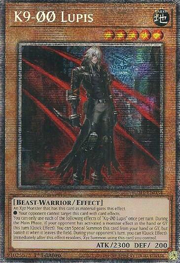 K9-00 Lupis (Starlight Rare) [JUSH-EN034] Starlight Rare | Exor Games Truro