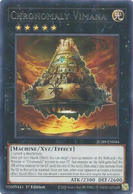 Chronomaly Vimana [JUSH-EN044] Rare | Exor Games Truro