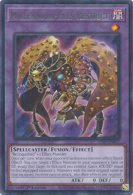 Millennium-Eyes Restrict [JUSH-EN047] Rare | Exor Games Truro