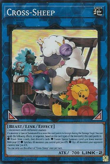 Cross-Sheep (Super Rare) [JUSH-EN048] Super Rare | Exor Games Truro