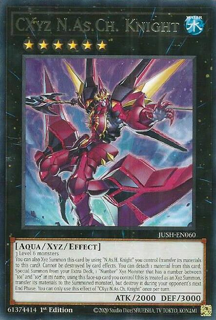 CXyz N.As.Ch. Knight [JUSH-EN060] Rare | Exor Games Truro