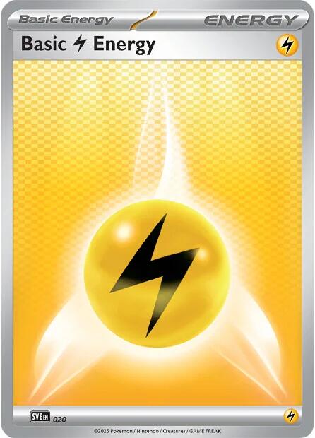 Basic Lightning Energy (020) [Scarlet & Violet: Black Bolt] | Exor Games Truro