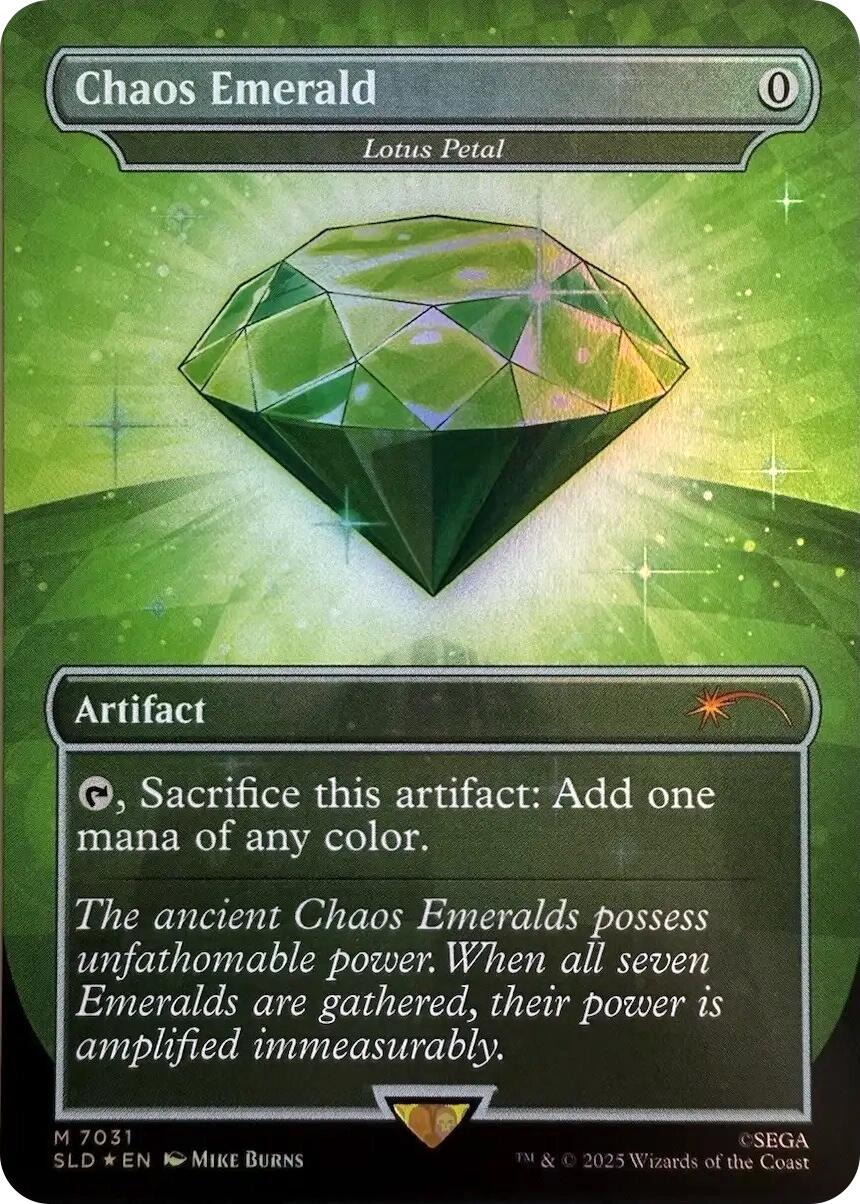 Chaos Emerald - Lotus Petal (7031) [Secret Lair Drop Series] | Exor Games Truro