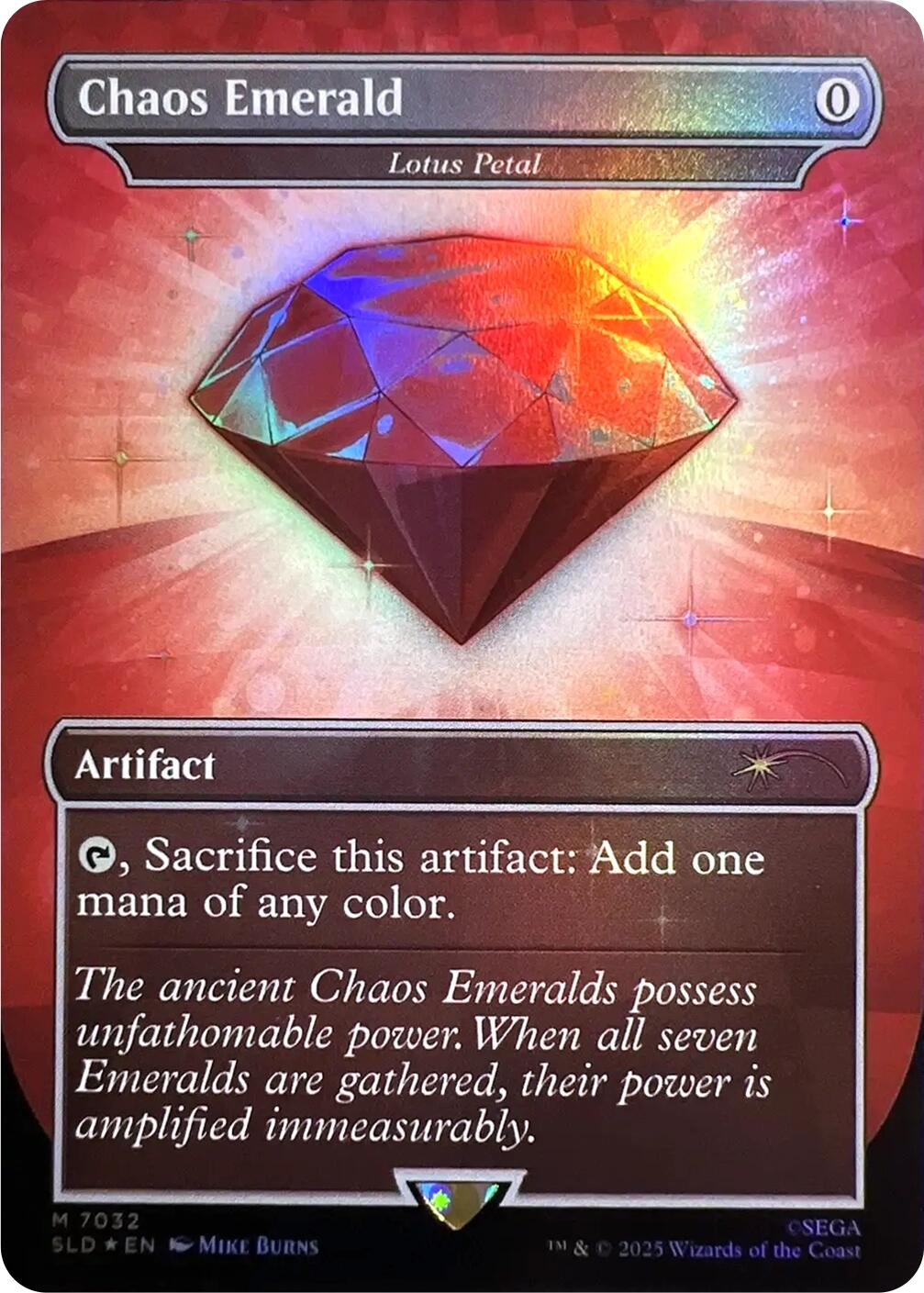 Chaos Emerald - Lotus Petal (7032) [Secret Lair Drop Series] | Exor Games Truro