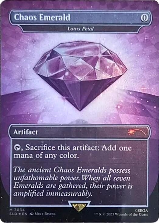 Chaos Emerald - Lotus Petal (7034) [Secret Lair Drop Series] | Exor Games Truro