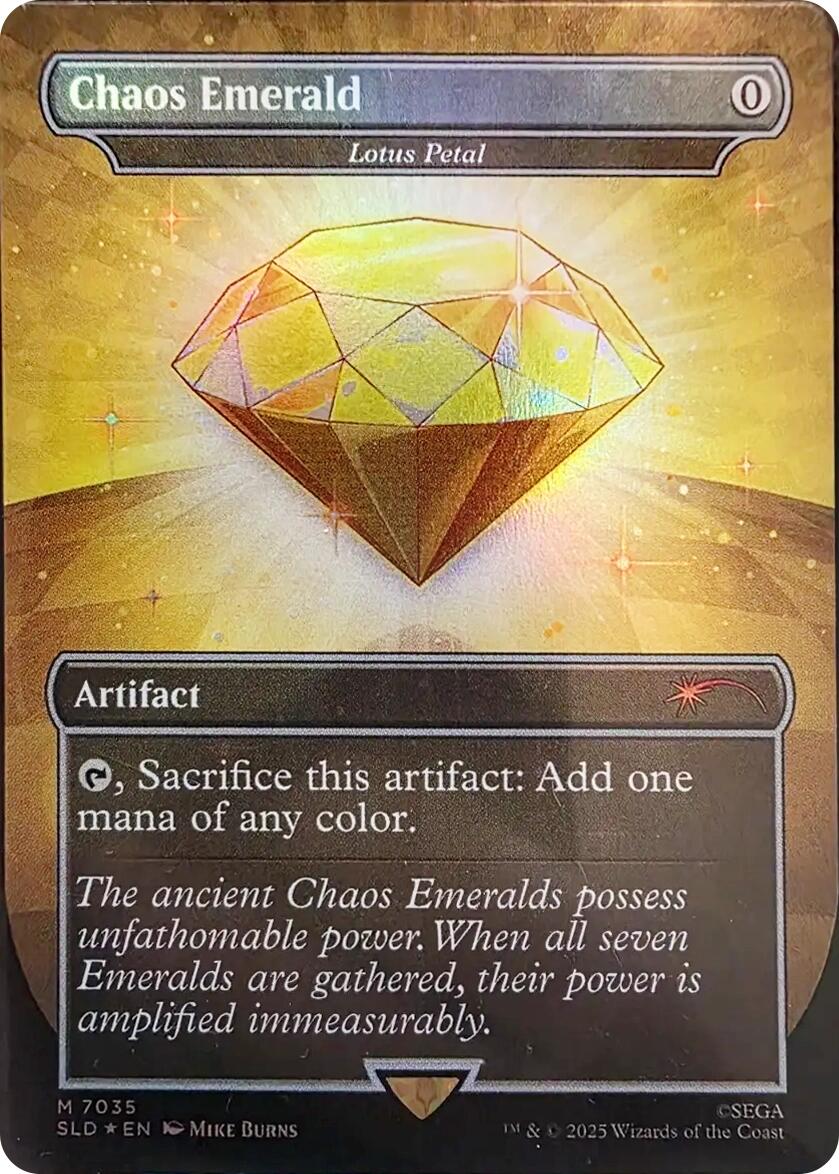 Chaos Emerald - Lotus Petal (7035) [Secret Lair Drop Series] | Exor Games Truro