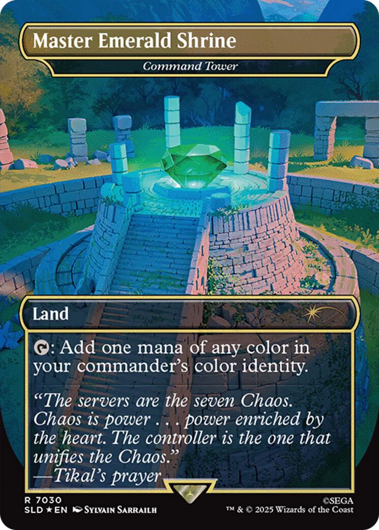 Master Emerald Shrine - Command Tower (7030) [Secret Lair Drop Series] | Exor Games Truro