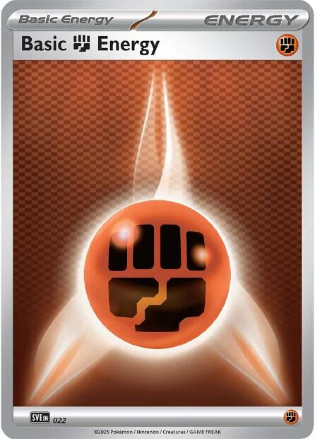 Basic Fighting Energy (022) [Scarlet & Violet: Black Bolt] | Exor Games Truro