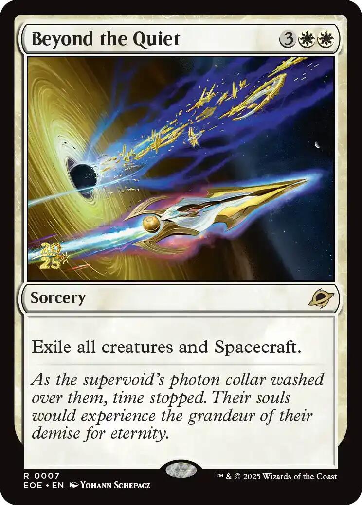 Beyond the Quiet [Edge of Eternities Prerelease Promos] | Exor Games Truro