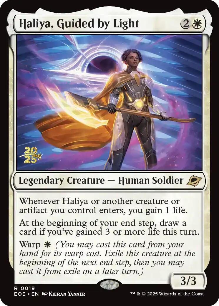 Haliya, Guided by Light [Edge of Eternities Prerelease Promos] | Exor Games Truro