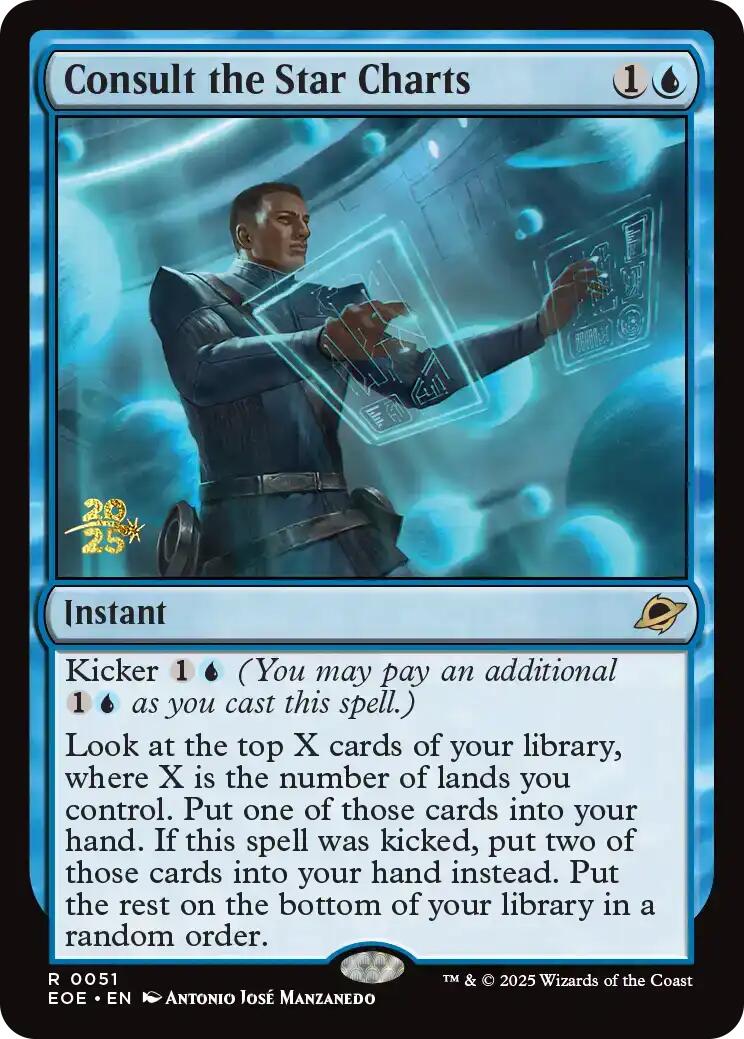 Consult the Star Charts [Edge of Eternities Prerelease Promos] | Exor Games Truro