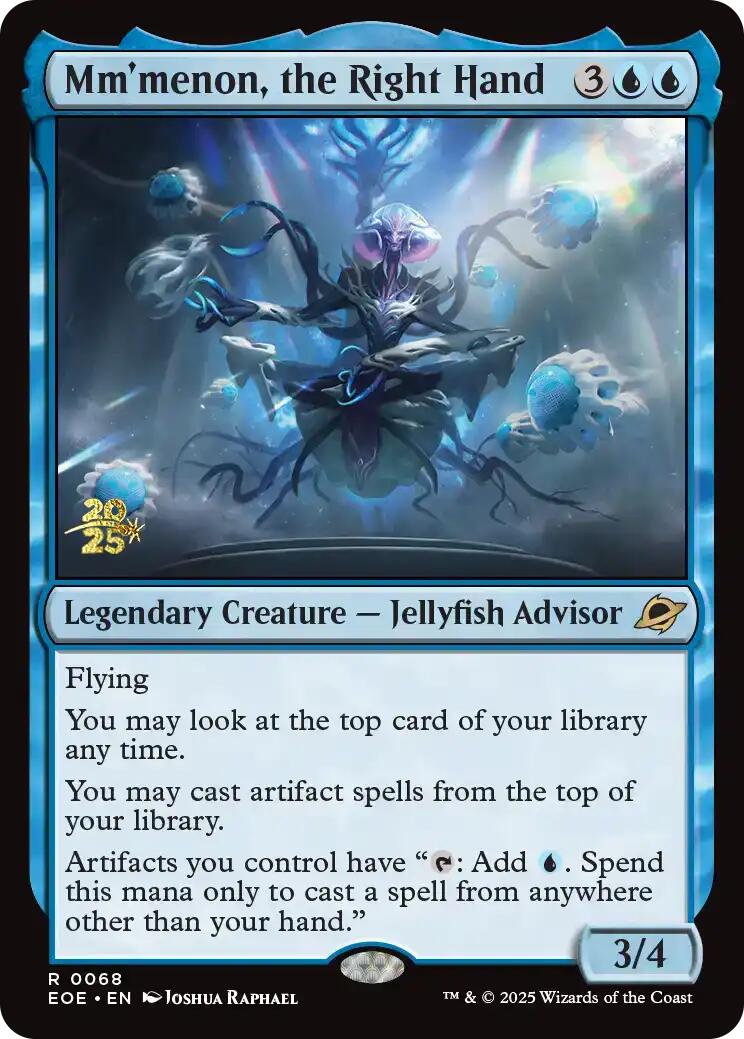 Mm'menon, the Right Hand [Edge of Eternities Prerelease Promos] | Exor Games Truro