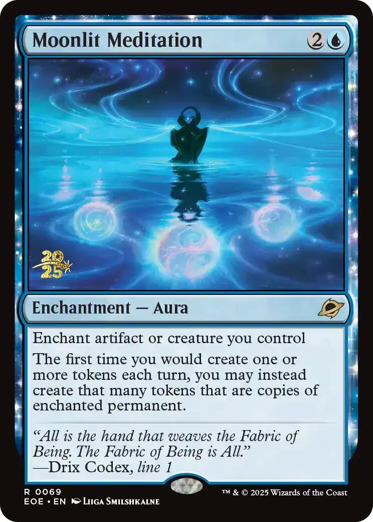 Moonlit Meditation [Edge of Eternities Prerelease Promos] | Exor Games Truro