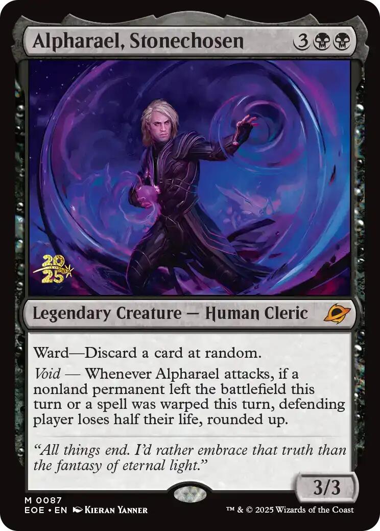 Alpharael, Stonechosen [Edge of Eternities Prerelease Promos] | Exor Games Truro
