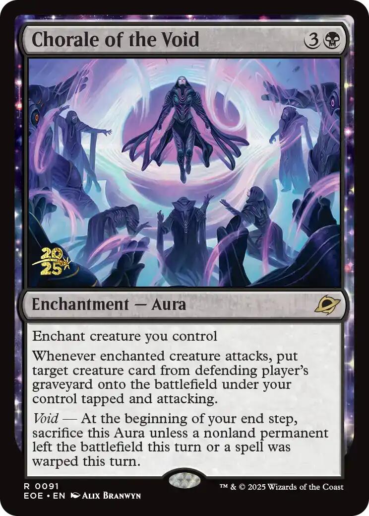 Chorale of the Void [Edge of Eternities Prerelease Promos] | Exor Games Truro