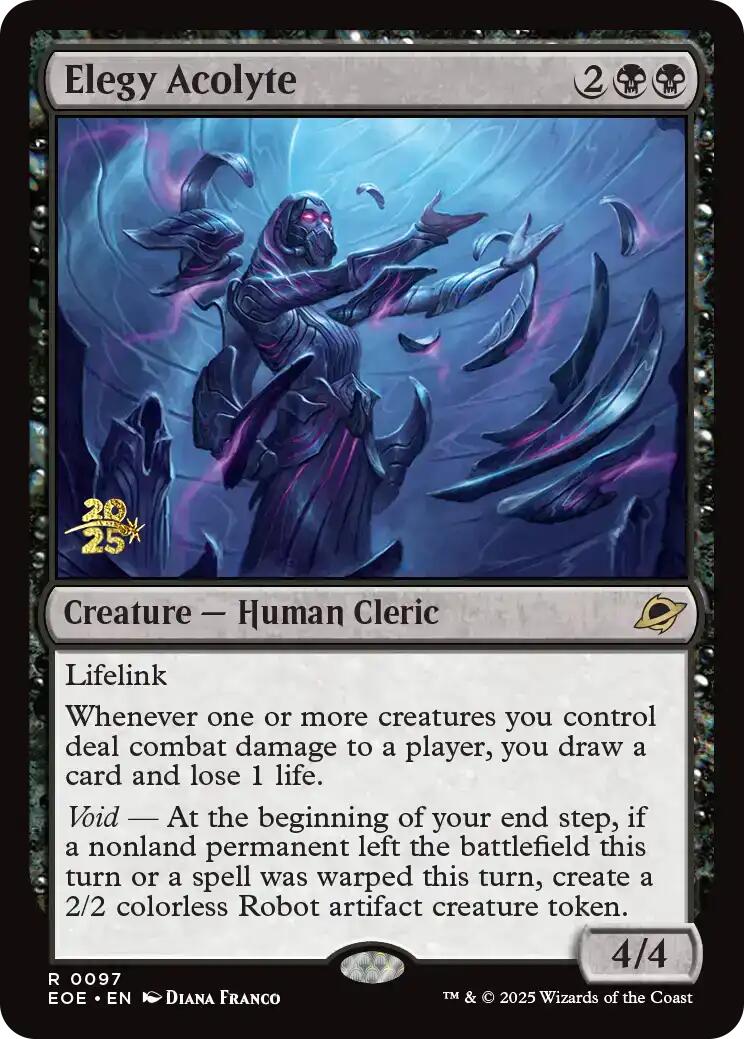 Elegy Acolyte [Edge of Eternities Prerelease Promos] | Exor Games Truro