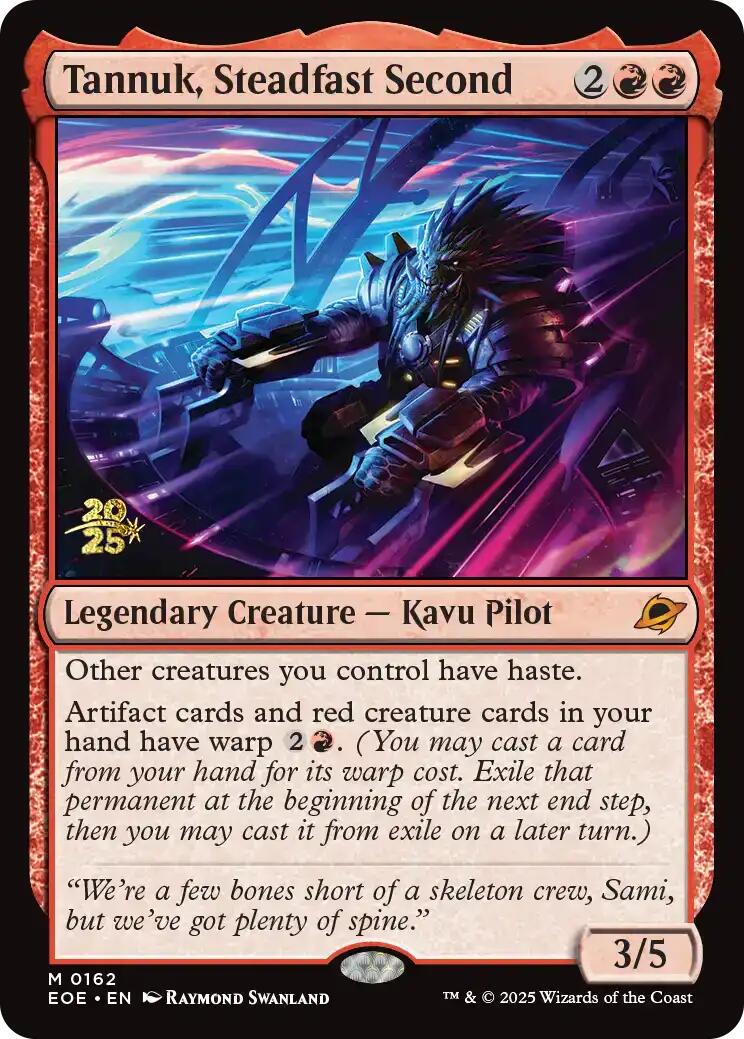 Tannuk, Steadfast Second [Edge of Eternities Prerelease Promos] | Exor Games Truro