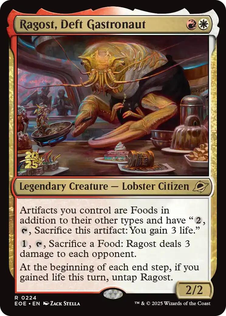 Ragost, Deft Gastronaut [Edge of Eternities Prerelease Promos] | Exor Games Truro
