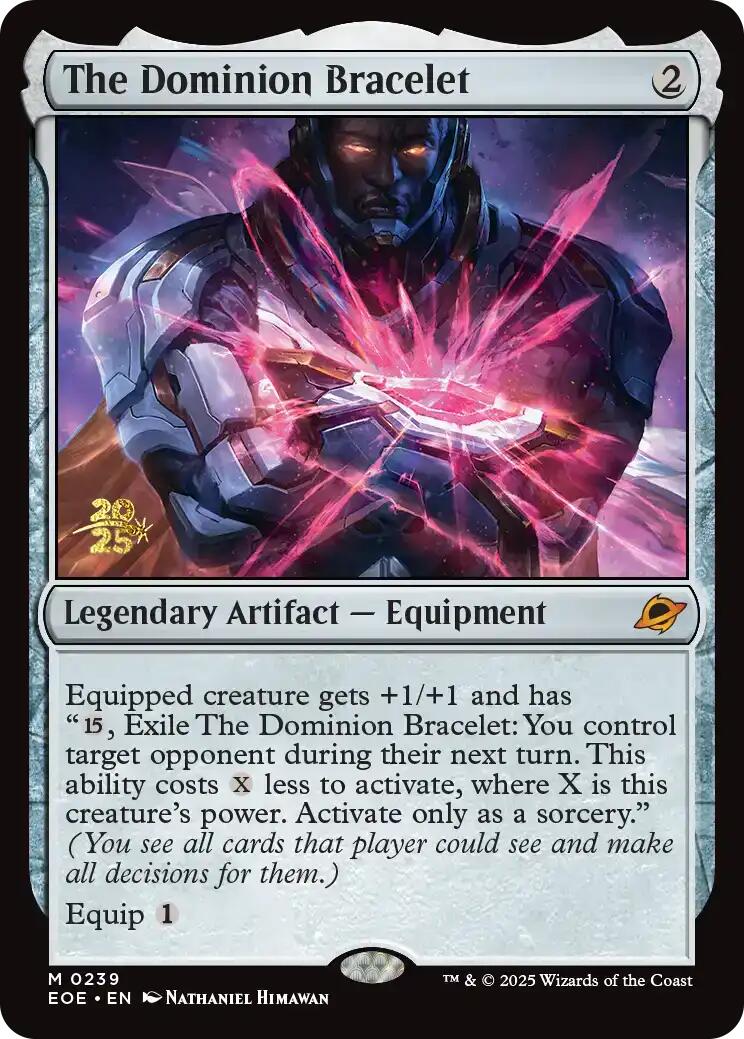 The Dominion Bracelet [Edge of Eternities Prerelease Promos] | Exor Games Truro