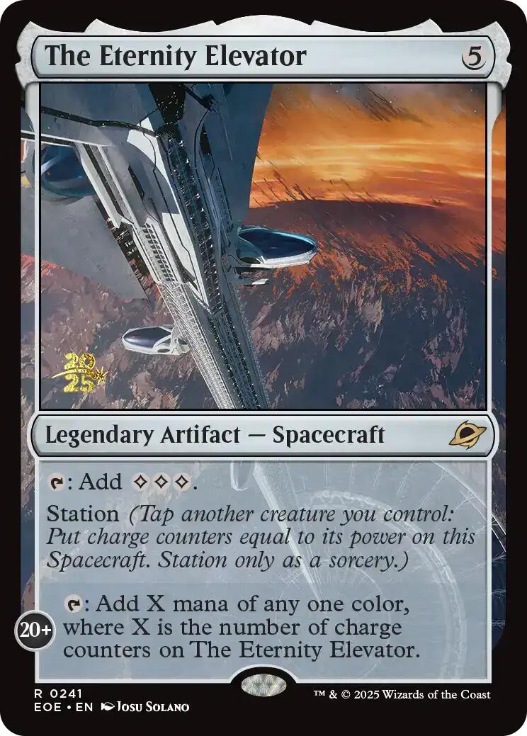 The Eternity Elevator [Edge of Eternities Prerelease Promos] | Exor Games Truro