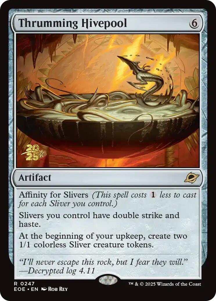 Thrumming Hivepool [Edge of Eternities Prerelease Promos] | Exor Games Truro