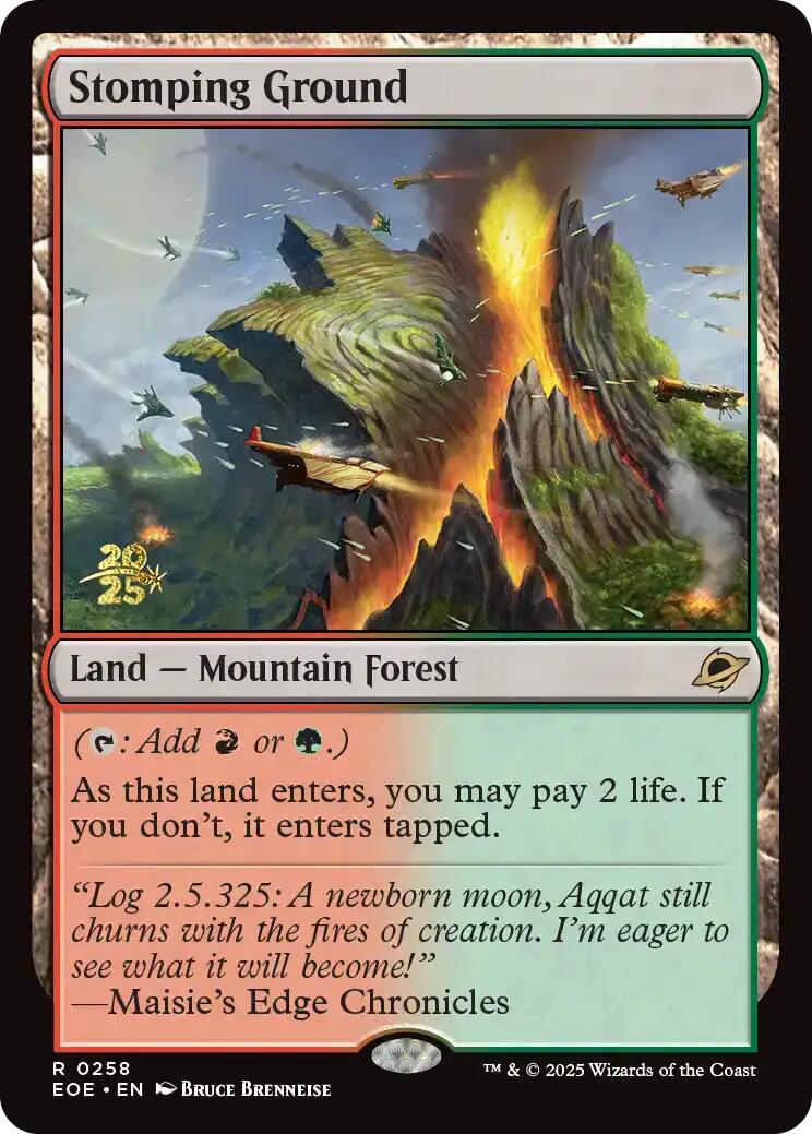 Stomping Ground [Edge of Eternities Prerelease Promos] | Exor Games Truro