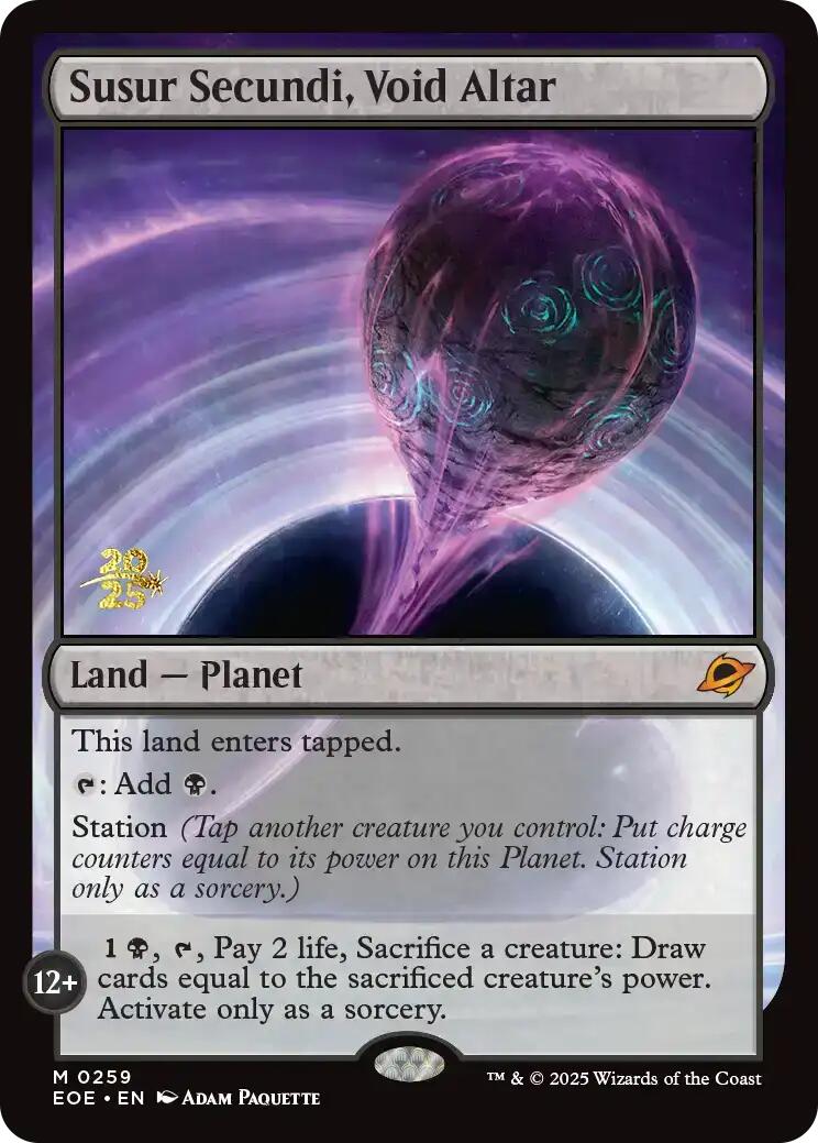 Susur Secundi, Void Altar [Edge of Eternities Prerelease Promos] | Exor Games Truro