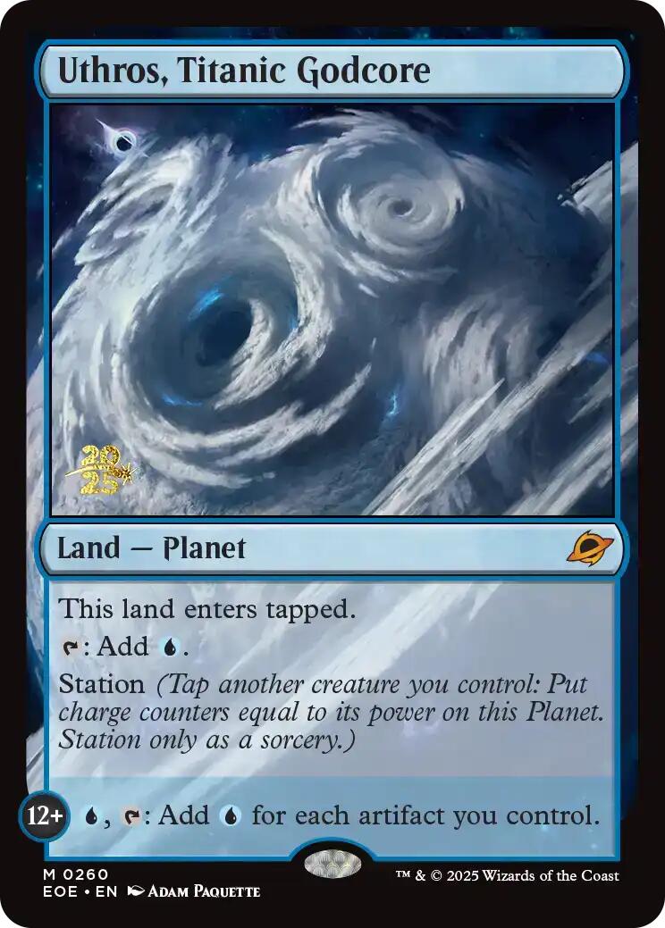 Uthros, Titanic Godcore [Edge of Eternities Prerelease Promos] | Exor Games Truro