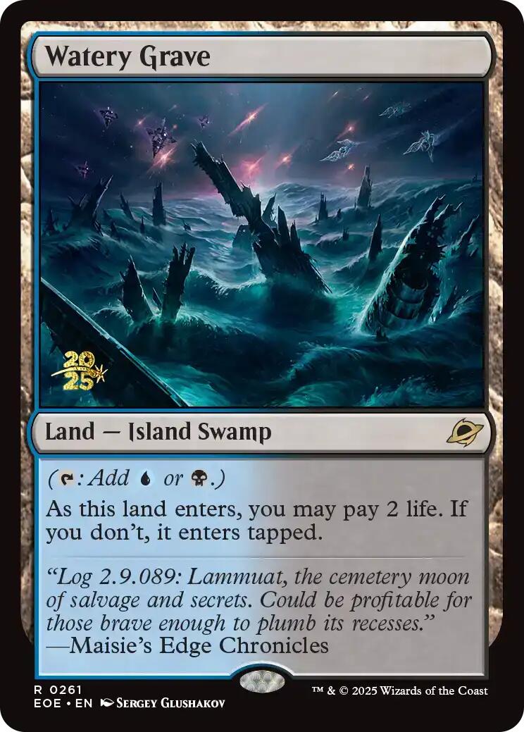Watery Grave [Edge of Eternities Prerelease Promos] | Exor Games Truro