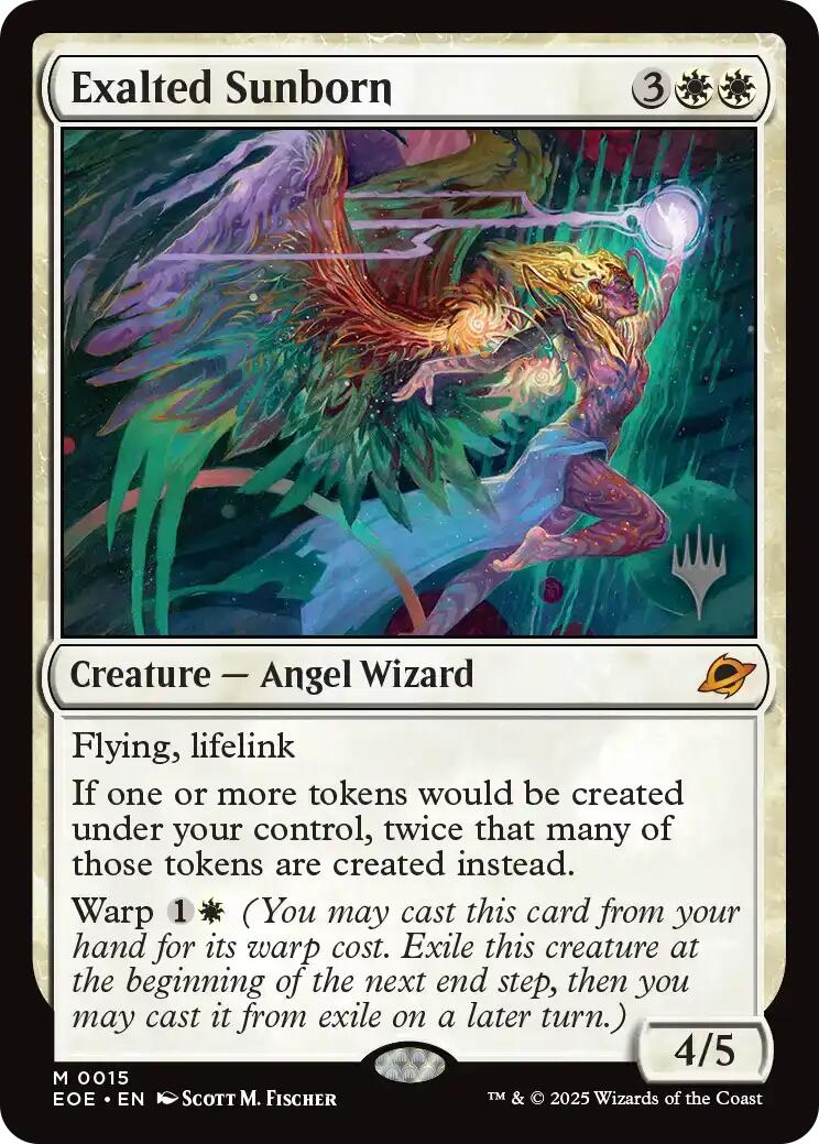 Exalted Sunborn [Edge of Eternities Promo Pack] | Exor Games Truro