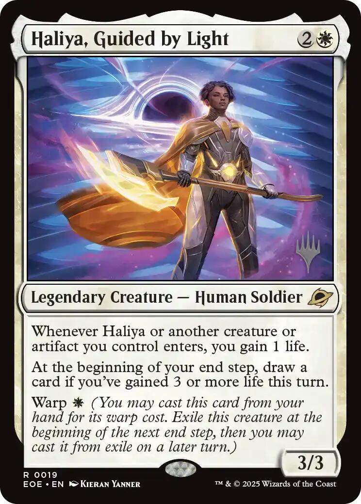 Haliya, Guided by Light [Edge of Eternities Promo Pack] | Exor Games Truro