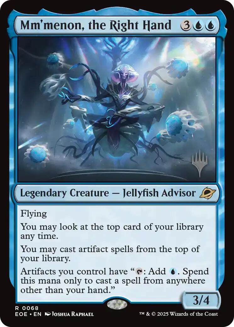 Mm'menon, the Right Hand [Edge of Eternities Promo Pack] | Exor Games Truro