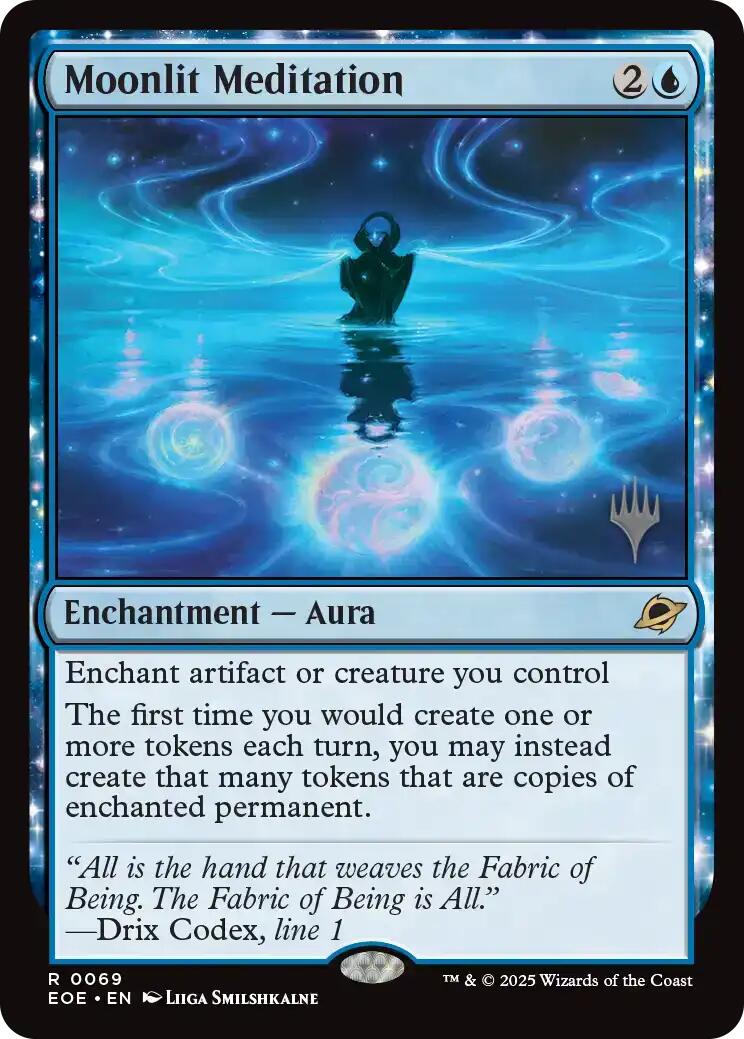 Moonlit Meditation [Edge of Eternities Promo Pack] | Exor Games Truro